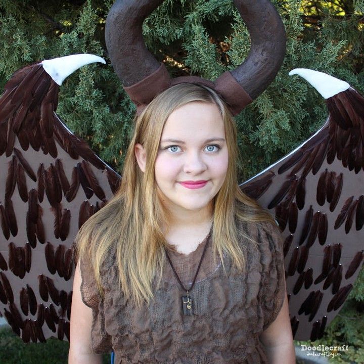 Young Maleficent Halloween Costume