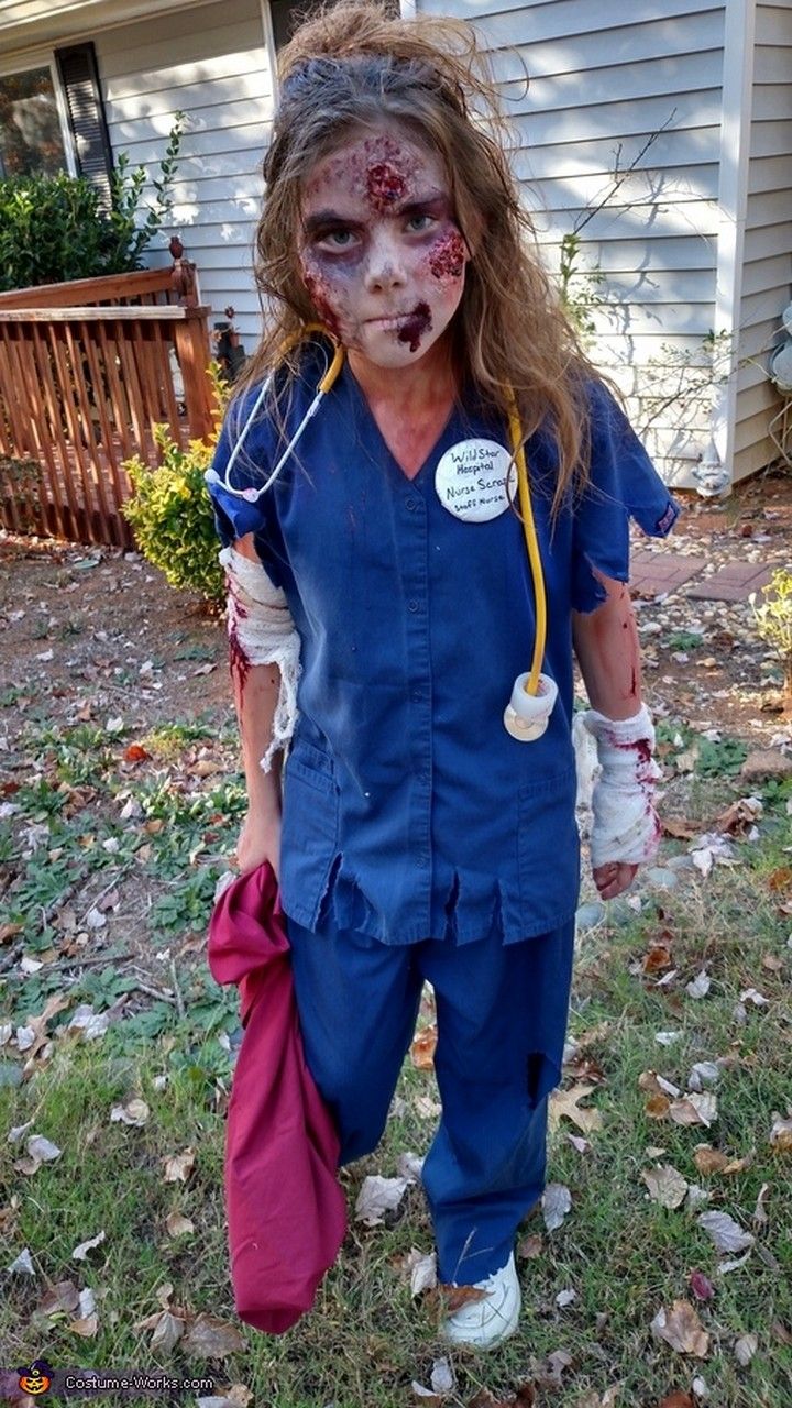 Zombie Nurse Scrape Costume