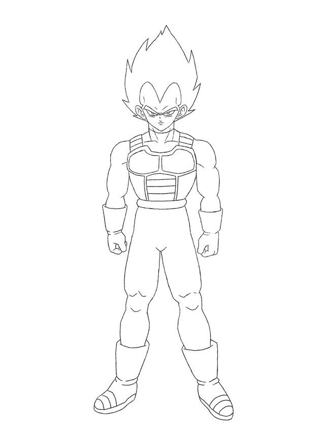 Vegeta Easy sketch